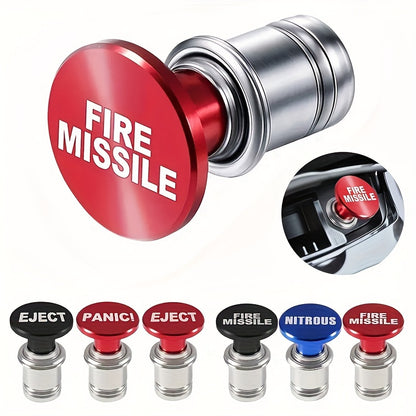 Fire Missiles Button Car Cigarette Lighter