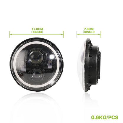 Angel Eyes LED Lights - RGB, Plug & Play H4 for MX5 Na