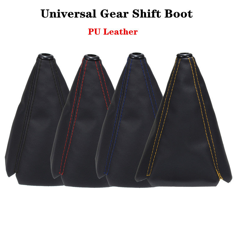 Leather Gear Shift Boot Cover