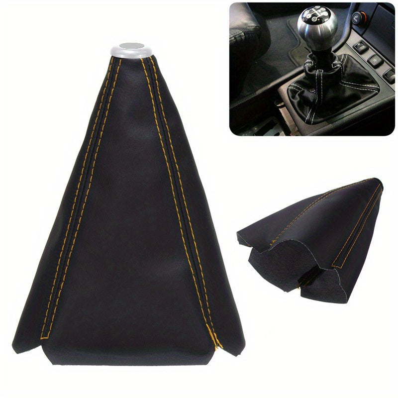 Leather Gear Shift Boot Cover