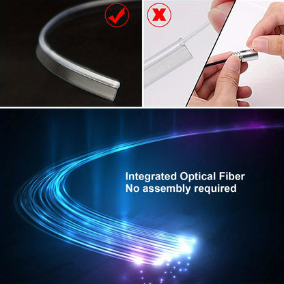 Fiber Optic LED Strip Lights 8.0 meter , 6 in 1 RGB 16 Million Colors