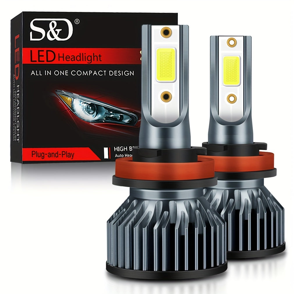 2pcs Led Headlight