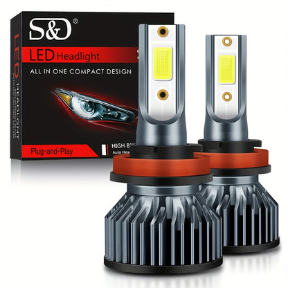 2pcs Led Headlight