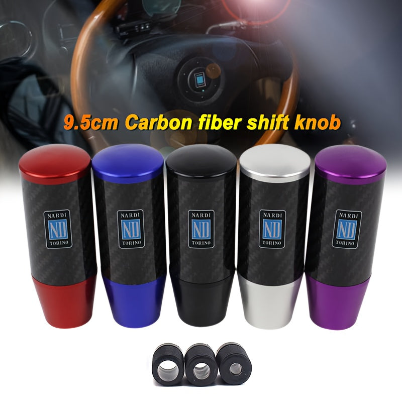 Aluminum & Carbon Fiber 9.4cm Shift Knob