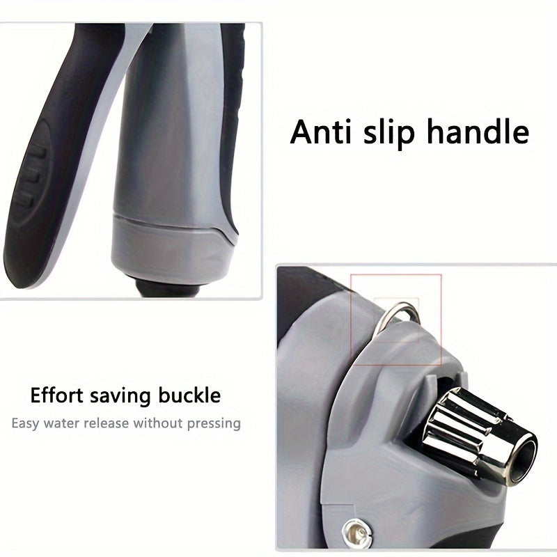 Long Handle High-Pressure Car Washer with Foam Bottle