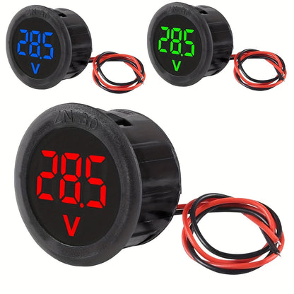 DC Volt Meter, 4-100V LED Digital Display