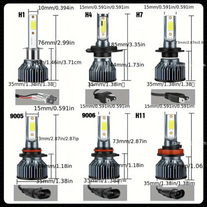 2pcs Led Headlight