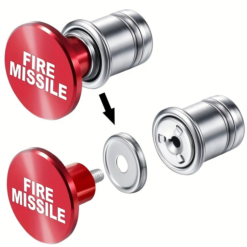 Fire Missiles Button Car Cigarette Lighter