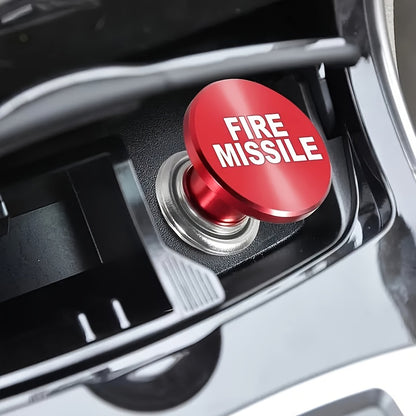 Fire Missiles Button Car Cigarette Lighter