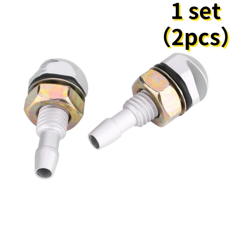 2pcs aluminum car front windshield sprayer