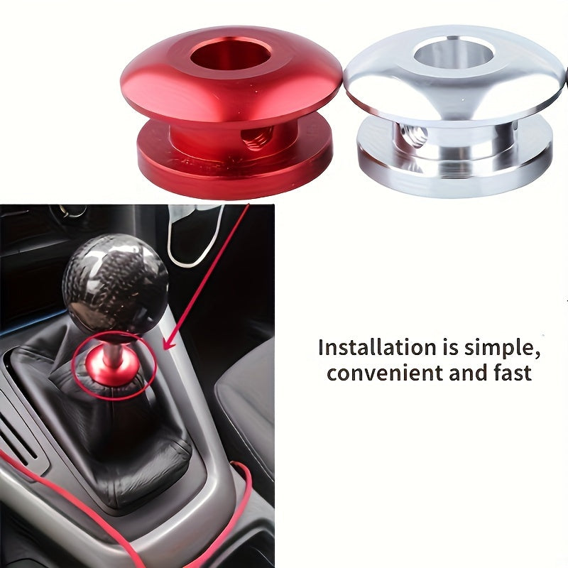 Modification Of The Gear Shift Lever Dust Cover Fixed Base For The Car Gear Shift Knob Fixed Buckle Base