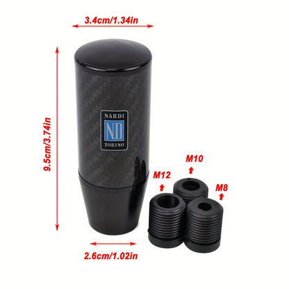 Aluminum & Carbon Fiber 9.4cm Shift Knob