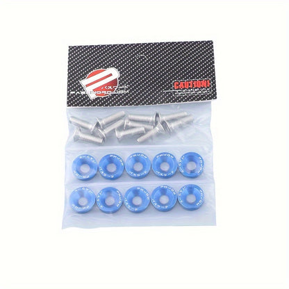 20pcs Aluminum Hexagonal Fastener For Car Modification