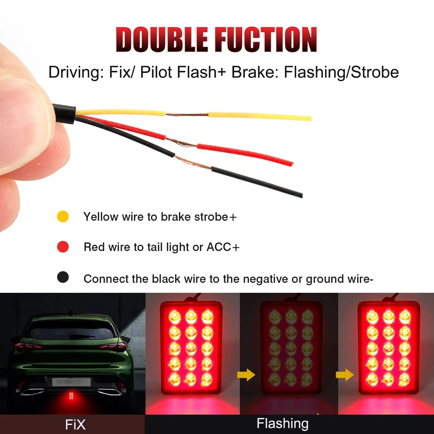 F1 Style Led Brake Lights