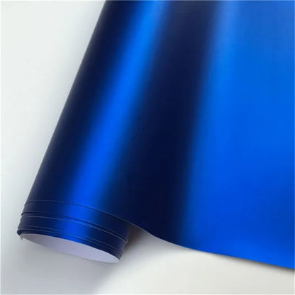 Ice Satin Chrome Vinyl Wrap Film Metallic Matt Chrome Car Wrap