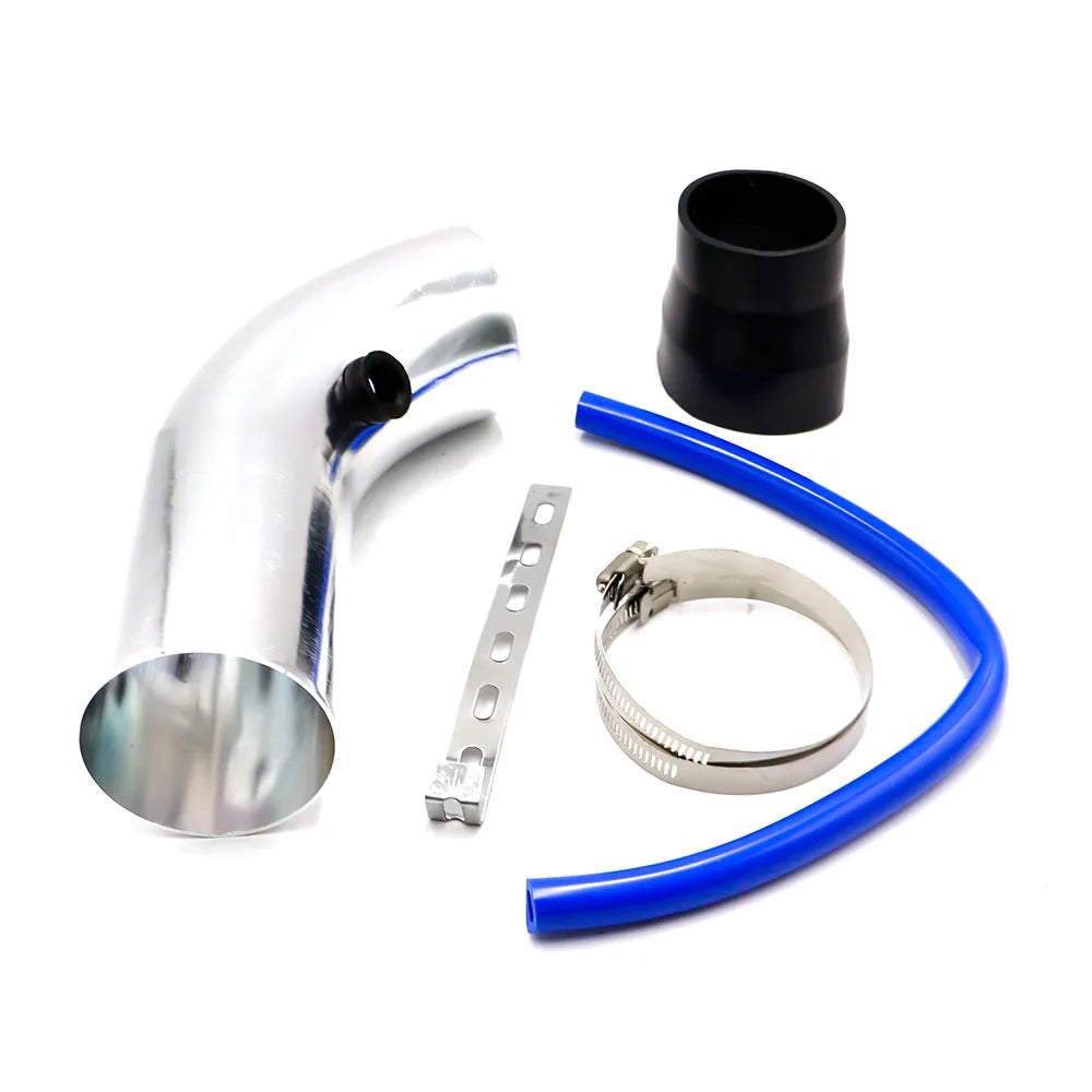 3'' inch 76mm Universal Aluminum car Air Intake Pipe kit Pipes Cold Air Intake System Duct Tube Kit Air filter