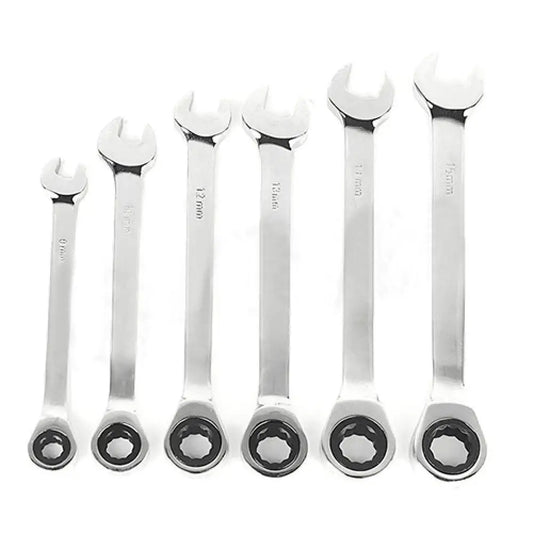 8mm-19mm Reversible Ratchet Wrench