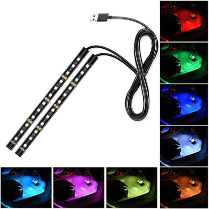 Universal LED Car Interior Ambient Lighting Kit