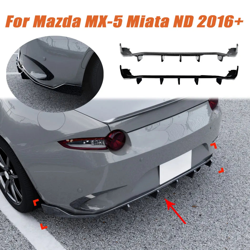 Mazda MX-5 Miata ND 2016+ Rear Bumper Lip