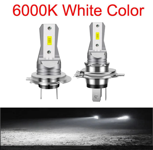 2Pcs 20000LM LED Headlight Bulb