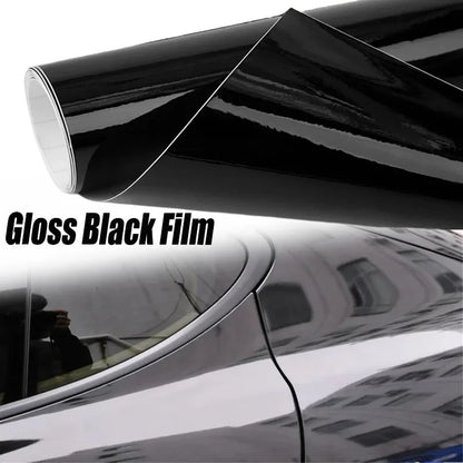 Gloss Black Car Body Film Vinyl Wrap