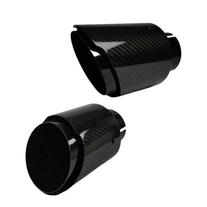 Carbon Fibre Tail Throat Stainless Steel Silencer