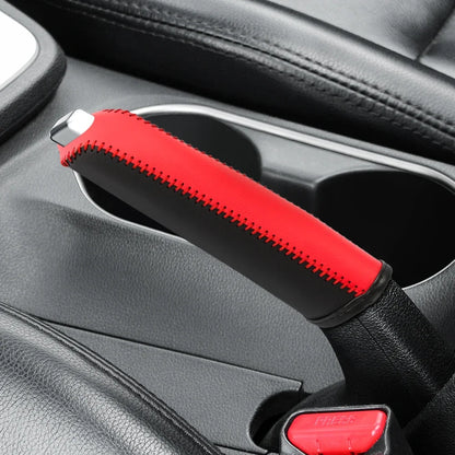 Car Leather Handbrake Cover for Mazda