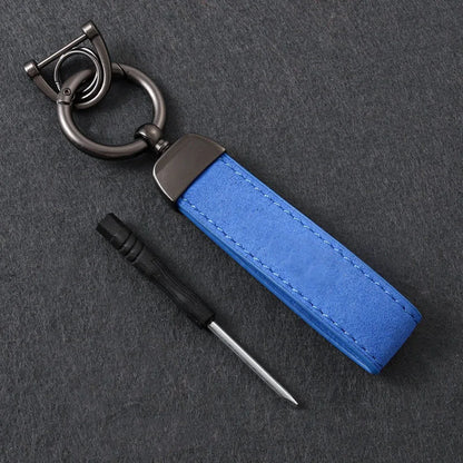 Leather Car Keychain For Mazda FANS