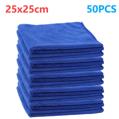 10-50PCS Microfiber Cleaning Towels