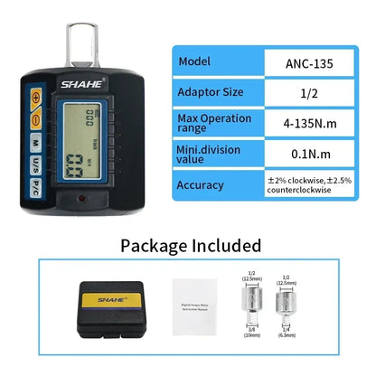 Electronic Digital Torque Meter