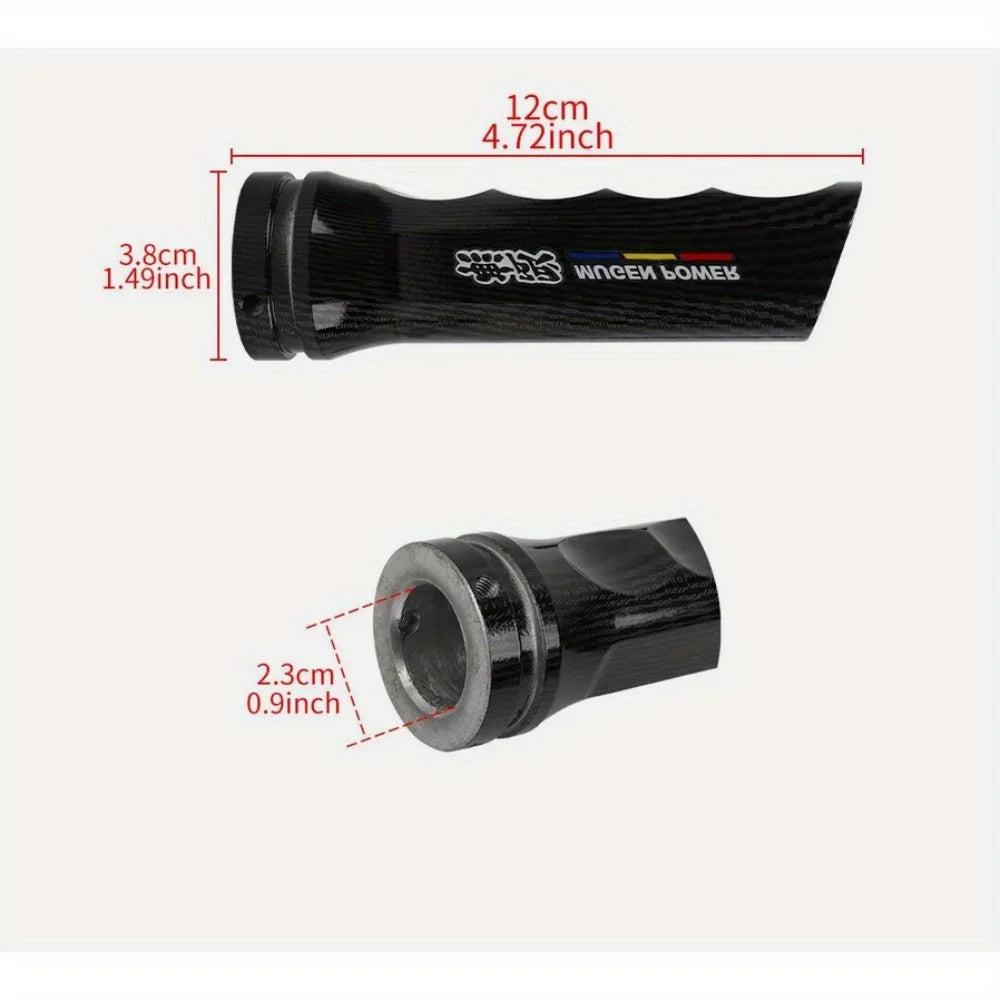 Mugen Carbon Fiber Aluminum Handle Hand Brake Sleeve