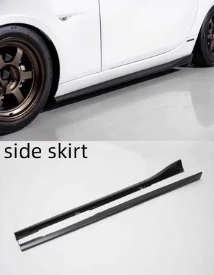 undercoat carbon fiber front & rear lip & side skirt & tail wing  for Mazda MX5