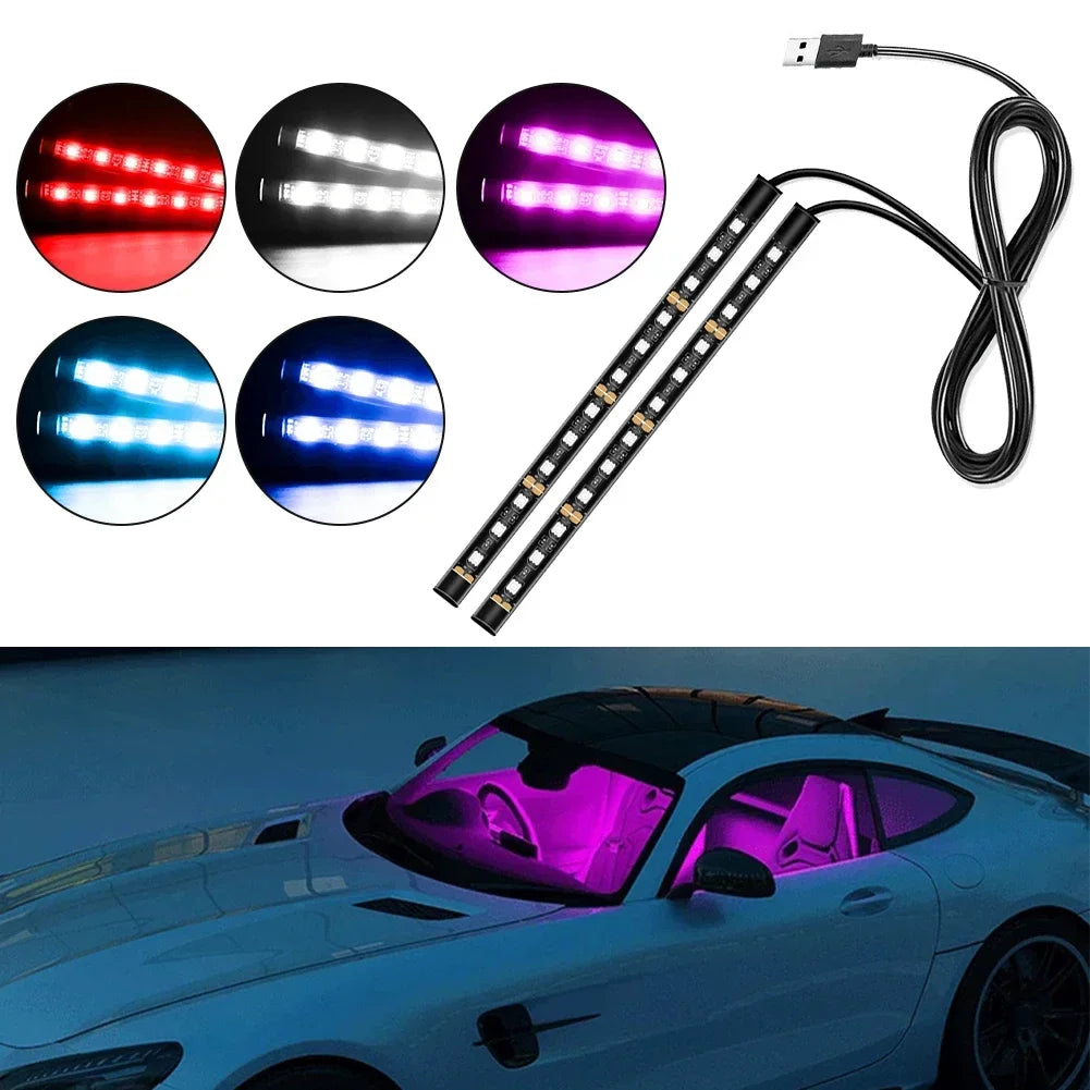 Universal LED Car Interior Ambient Lighting Kit