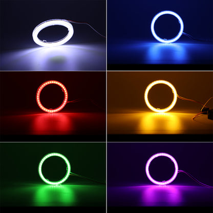 12-24V  Led  Ring Angel Eyes  70mm 80mm 90mm