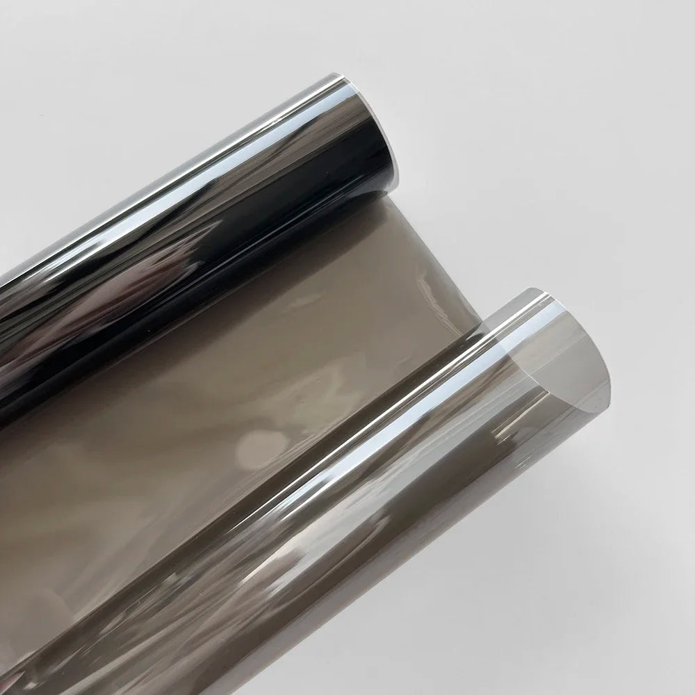 Gloss Transparent Light Black Smoke PVC Film