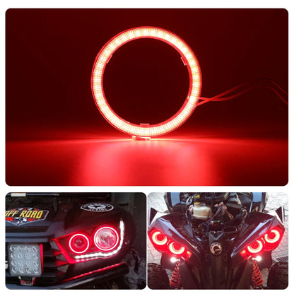 12-24V  Led  Ring Angel Eyes  70mm 80mm 90mm