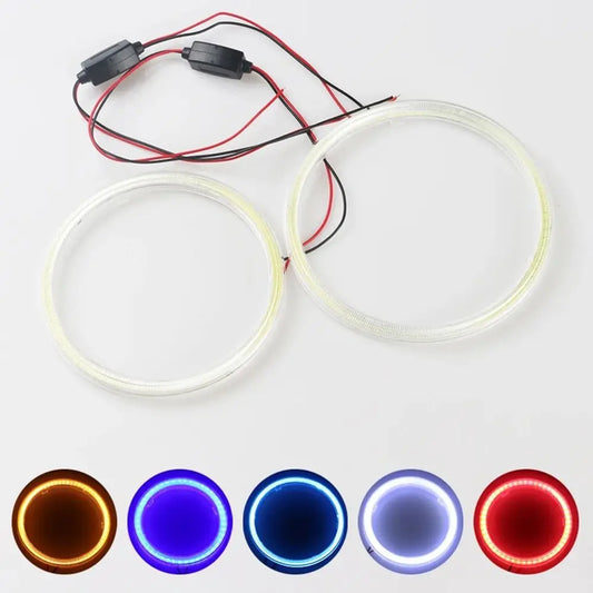 Car COB LED Headlight Angel Eyes Bulb