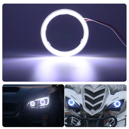 12-24V  Led  Ring Angel Eyes  70mm 80mm 90mm