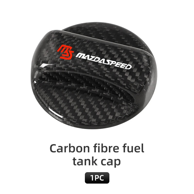 Real Carbon Fiber Gas Fuel Tank Cover