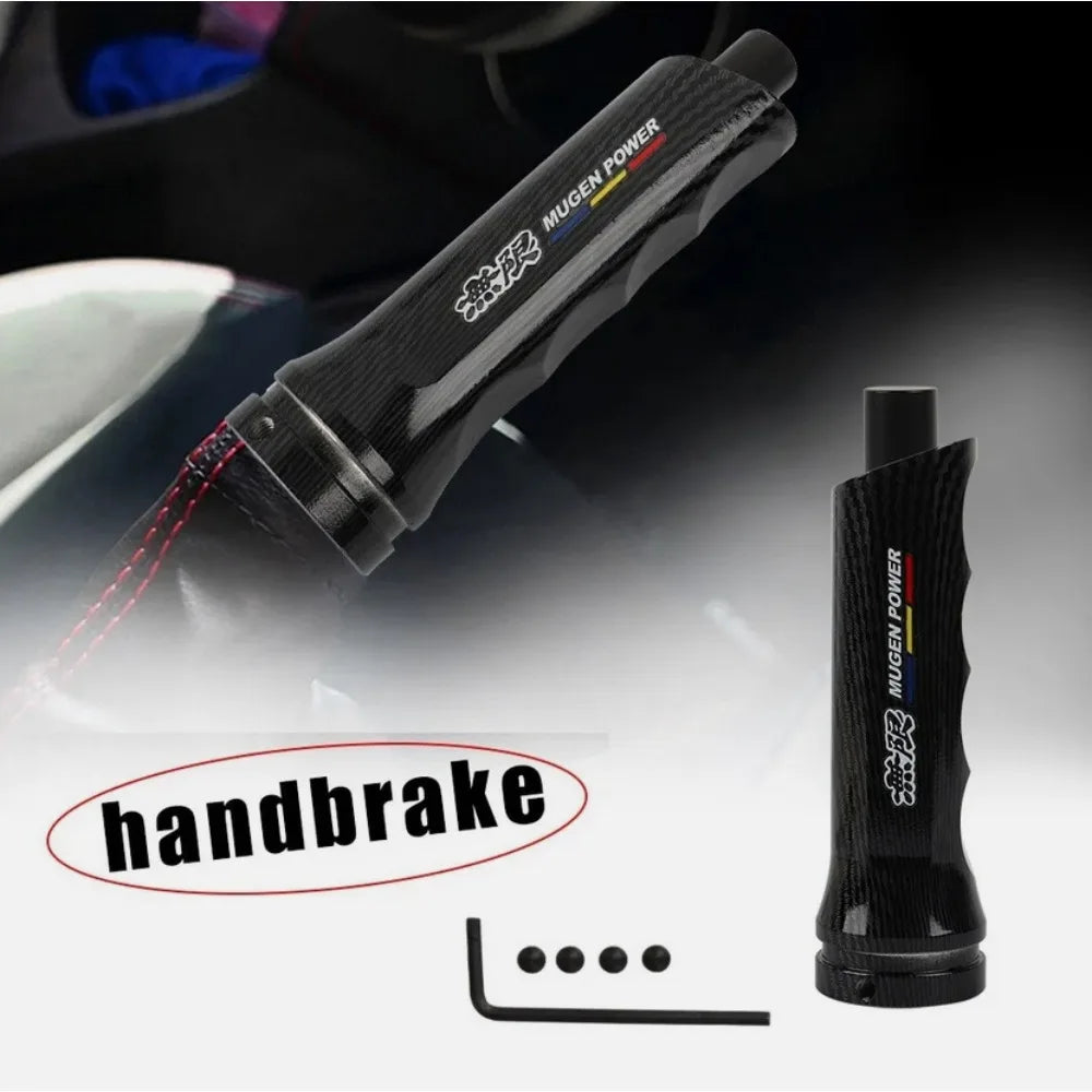 Mugen Carbon Fiber Aluminum Handle Hand Brake Sleeve