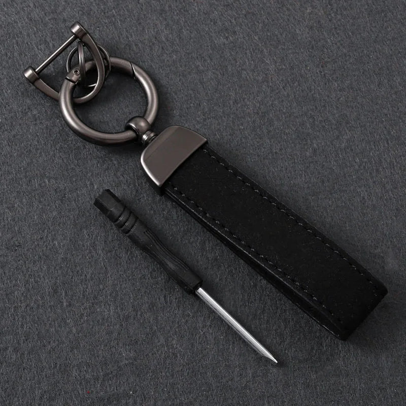 Leather Car Keychain For Mazda FANS