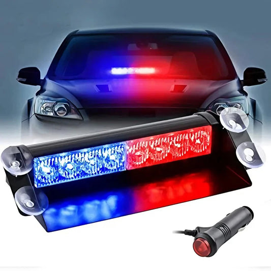 LED Strobe Warning Flashing Car Light