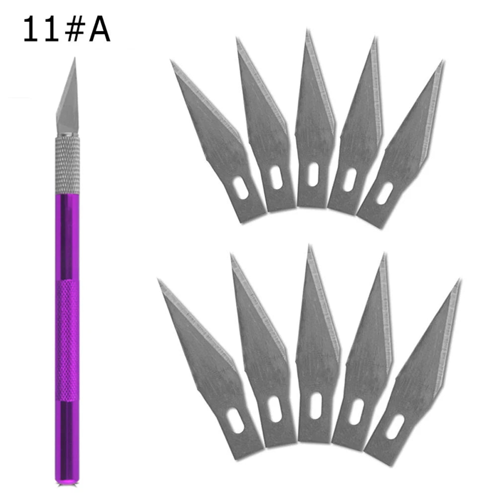 Engraving Non-Slip Metal Knife Kit