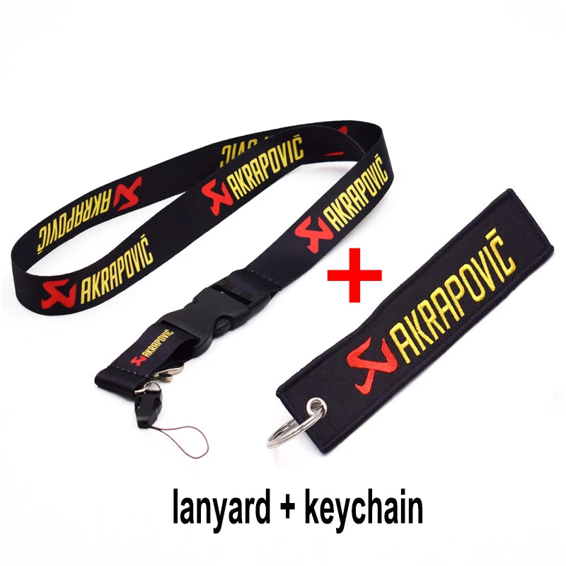 Akrapovic jdm Style Keychain