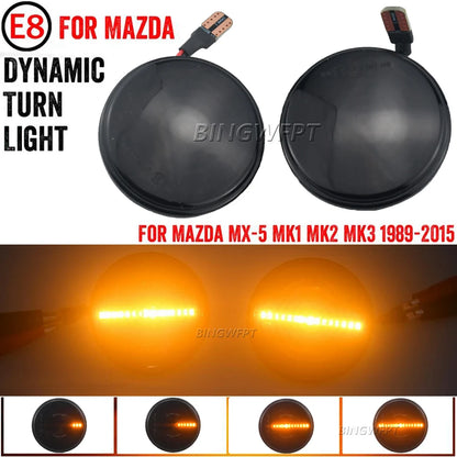 2Pcs Led Dynamic Arrow Blinker