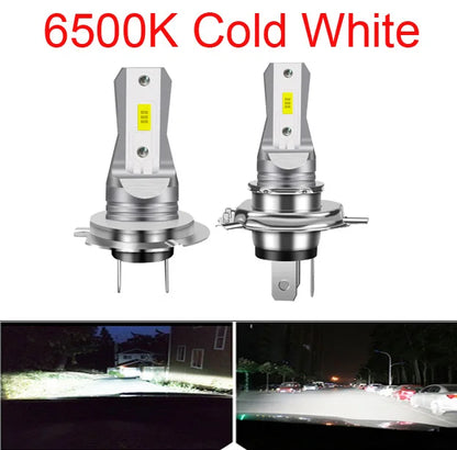 2Pcs 20000LM LED Headlight Bulb