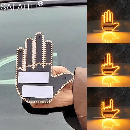 Car Finger Light with Remote Control