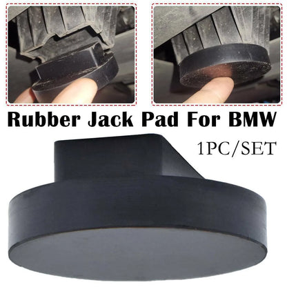 1pc Rubber Jacking Pad Black For BMW