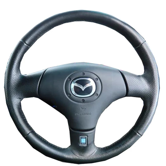 Special Original Car Steering Wheel Cover For Mazda MX5 Miata NB 1998-2005 RX-7 RX7 1999-2002 Artificial Leather