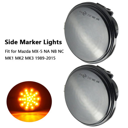 Led Dynamic Arrow Blinker Indicator Side Marker For Mazda MX5 Mk1 Mk2 Mk3 1989-2015 NA NB NC